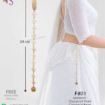 Handmade hip chain made by coconut fiber.