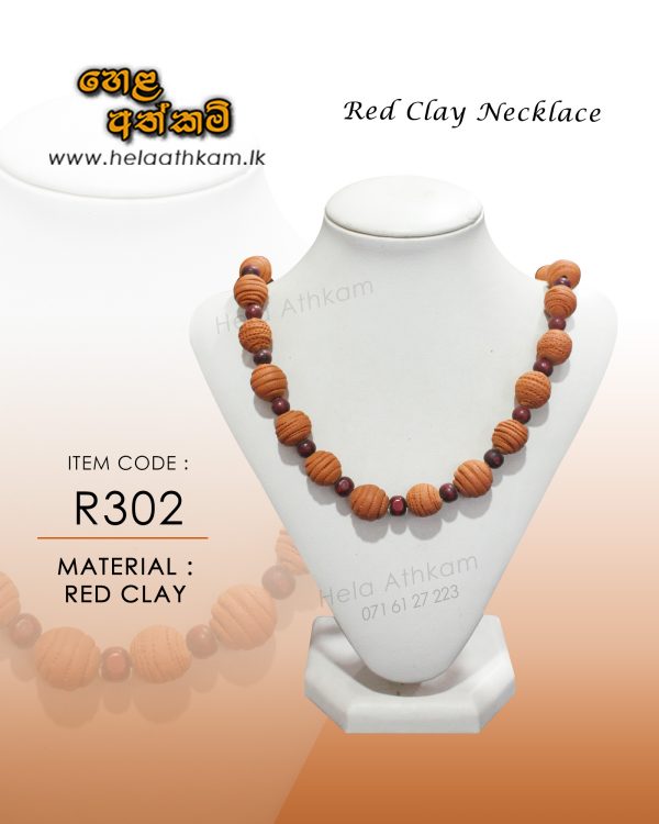 Red_clay_necklace_bead_chain