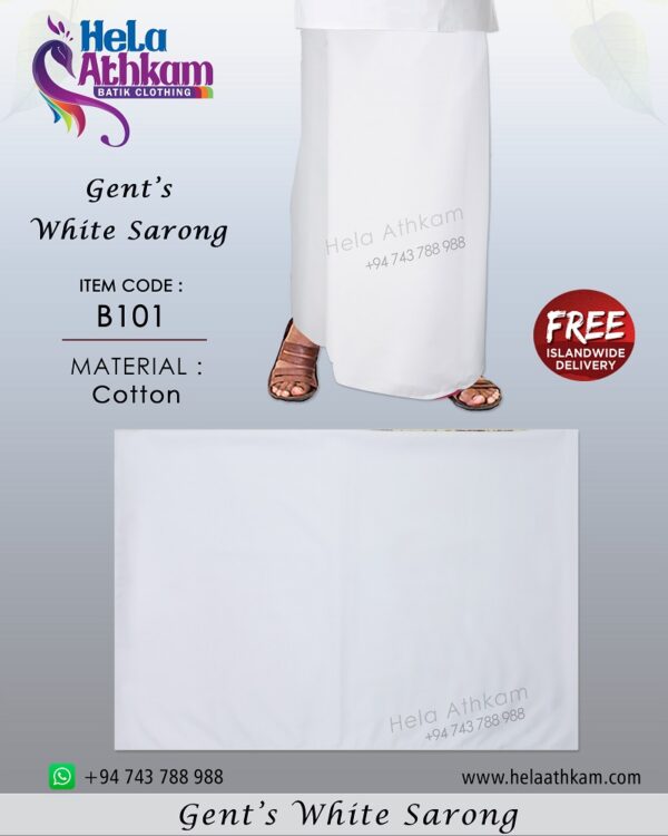 white national kit gents sarongs