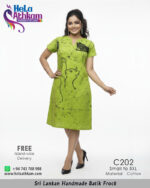 batik frock handmade bathik