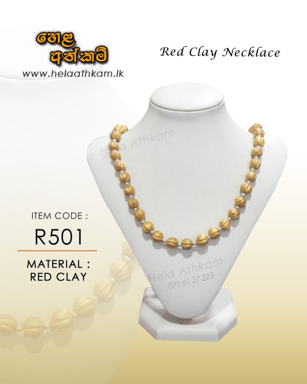 Red_clay_necklace_bead_chain