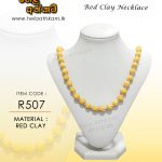 Red_clay_necklace_bead_chain