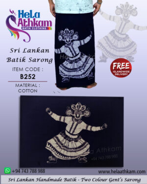 sri lankan batik sarong handmade