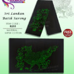 batik bathik sarong gents handmade sri lanka
