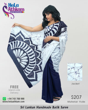 batik saree handmade bathik
