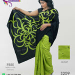 batik saree handmade bathik