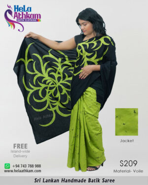 batik saree handmade bathik