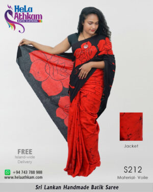 batik saree handmade bathik