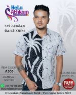 sri lankan batik shirt handmade