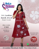 sri lankan batik frocks handmade