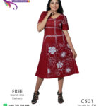 batik frock handmade bathik