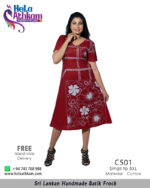 batik frock handmade bathik