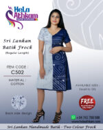 sri lankan batik frocks handmade