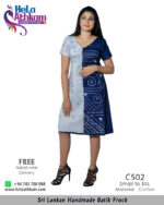 batik frock handmade bathik