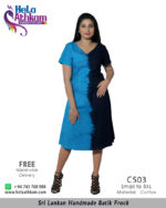 batik frock handmade bathik