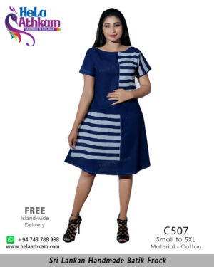 batik frock handmade bathik