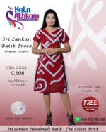 sri lankan batik frocks handmade