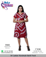 batik frock handmade bathik