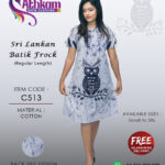 sri lankan batik frocks handmade