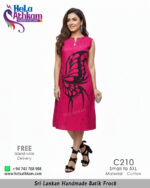 batik frock handmade bathik