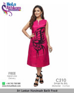 batik frock handmade bathik