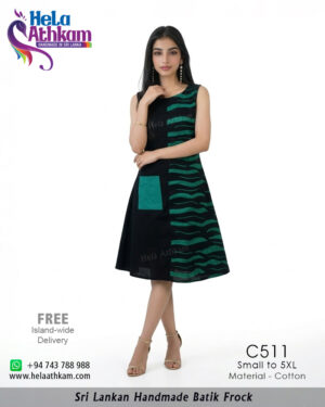 batik frock handmade bathik