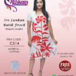 sri lankan batik frocks handmade