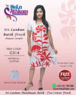 sri lankan batik frocks handmade