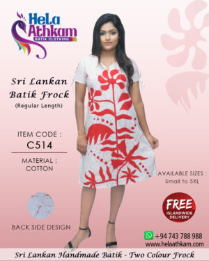 sri lankan batik frocks handmade