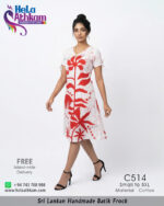 Handmade Batik Frock - C514 - Image 2
