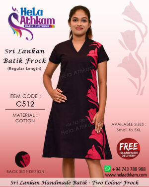 sri lankan batik frocks handmade