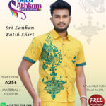 sri lankan batik shirt handmade