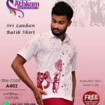 sri lankan batik shirt handmade