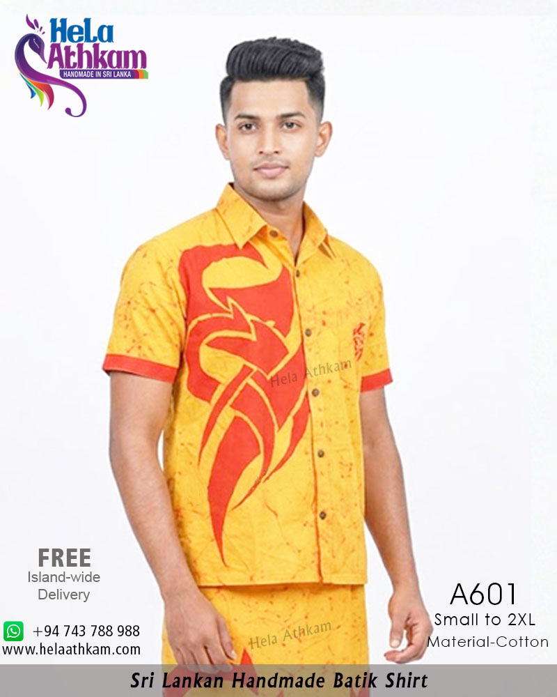A601 web batik shirt handmade bathik
