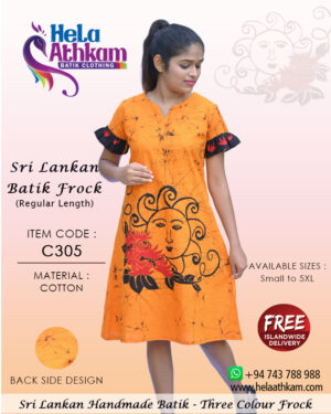 sri lankan batik frocks handmade