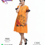 batik frock handmade bathik