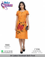 batik frock handmade bathik