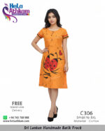 batik frock handmade bathik