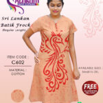 sri lankan batik frocks handmade