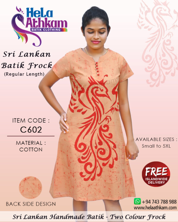 sri lankan batik frocks handmade