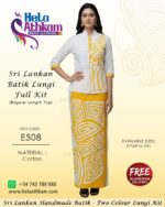 batik bathik lungi kit handmade sri lanka