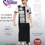 sri lankan batik shirt sarong handmade