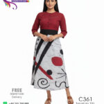 batik frock handmade bathik