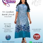sri lankan batik frocks handmade