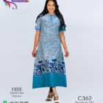 batik frock handmade bathik