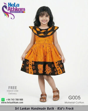 batik kids frock handmade bathik