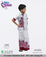 batik kids shirt sarong kit handmade bathik