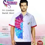 sri lankan batik shirt handmade