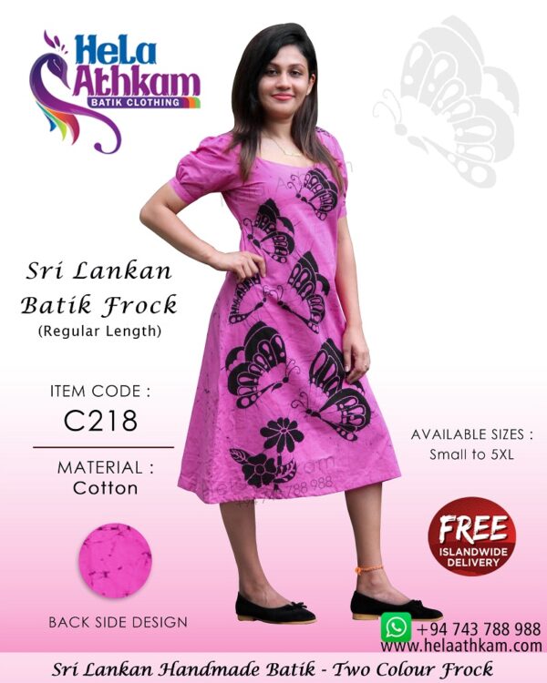 sri lankan batik frocks handmade