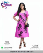 batik frock handmade bathik